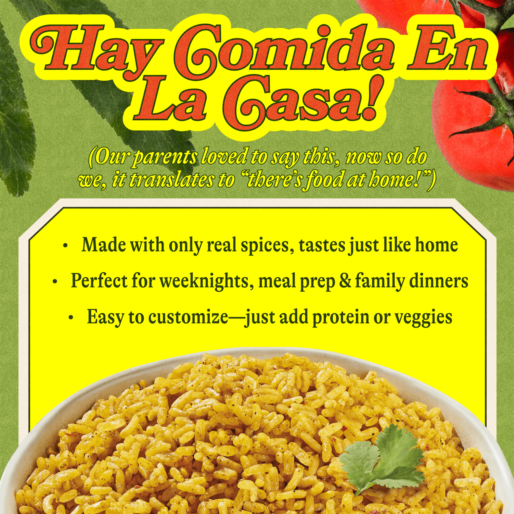 Loisa Yellow Rice, Premium Latin Rice, Non-GMO, No-MSG, No Artificial Flavors, No Preservatives, Made with Organic Spices, Ready in Minutes,  6-Pack