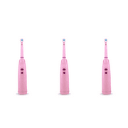 3 x Gleam Kids Battery Powered (BATTERY NOT INCLUDED) Pink Rotating Toothbrush