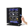 thumbnail image 1 of Finrprint Unlock Automatic Watch Winder With 3/4/6/8/12 Slot Touchscreen Remote Control Motor Watch Safe Box ,Strong Secure, 1 of 6