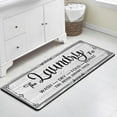 thumbnail image 2 of Farmhouse Laundry Room Rug 20"X48" Non Slip Washable Laundry Floor Mats, Home Kitchen Bathroom Hallway Entryway Runner Area Decor Rugs, 2 of 6