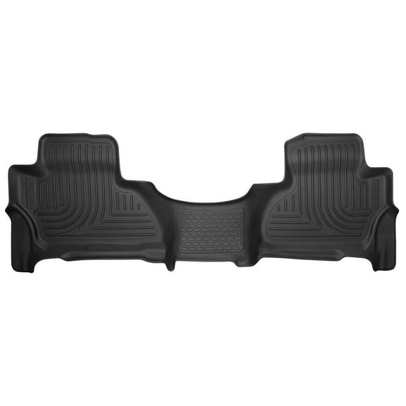 Husky Liners 53171 X-Act Contour Floor Liner Fits 2015-2020 Cadillac Escalade ESV w/ or w/o 2nd Row Bench or Bucket Seats Second Row 1 Pc Black