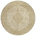 thumbnail image 2 of Addison Rugs Chantille Indoor/Outdoor Traditional Global Ivory Washable Round Rug, 8' x 8', 2 of 6