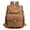 Brown, variant on Women Leather Backpack Purse Convertible Fashion Shoulder Bag, Casual Travel Handbag