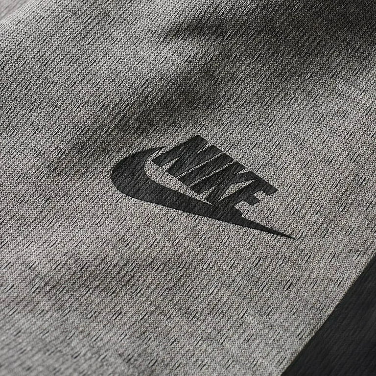 Nike Tech Fleece Zip Men's Short Heather Grey-Black 833935-091 