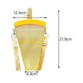 thumbnail image 2 of Botella para beber Kusrkot 320 ml A Prueba de Fugas Amarillo, 2 of 7