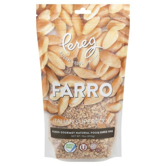 FARRO, Pereg Bulgur Farro Italian Superfood is completely natural and pareve.