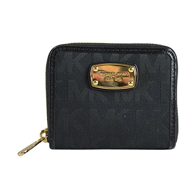 michael kors jet set small zip around wallet