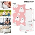 thumbnail image 5 of Coolnut Cute Halloween Red Bathroom Towels 2 Pieces 16×28 inches, Cotton Bath Towel Water Absorbent Lightweight Quickdry Towels for Bathroom Ktichen Travel Gym, 5 of 6