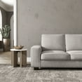 thumbnail image 3 of MERITLIFE Modern Chenille High Density Foam Loveseat, Light Grey, 3 of 11