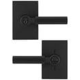 thumbnail image 5 of Kwikset 740MALRCT-4S Mirada Single Cylinder Keyed Entry Door Lever Set - Brass, 5 of 7