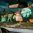 thumbnail image 5 of CMrtew Cute Halloween Car Hanging Decor Adorable Pumpkin Plush Doll for Car Mirror, Kids Room & Home Festive Soft Toy Accessory for Halloween Decorations, 5 of 7