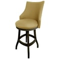 thumbnail image 2 of Home Square 30" Swivel Wood Bar Stool in Tan & Dark Shadow - Set of 2, 2 of 2