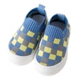 thumbnail image 3 of ZHOGXU Toddler Infant Boys Girls Sneakers Non Slip Soft Sole Comfortable Breathable Shoes For Casual Daily Wear,Blue,11, 3 of 3