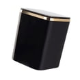 thumbnail image 2 of Mini bote de basura, mini cubo de basura, mini cesto de basura para oficina y cocina. Negro, 2 of 9