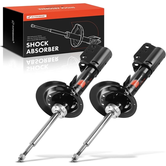 A-Premium Rear Pair (2) Shock Absorber Strut Assembly Compatible with Chevrolet Impala 2004-2013, Impala Limited 2014-2016, Monte Carlo 2004-2007, Driver and Passenger Side