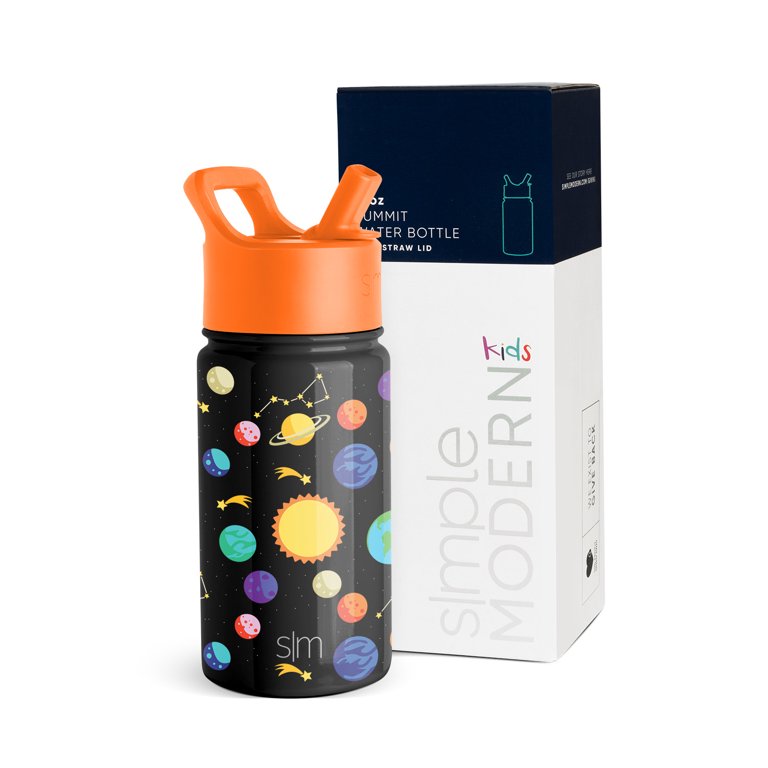 Personalized Simple Modern Summit Water Bottle with Straw Lid – Anits World