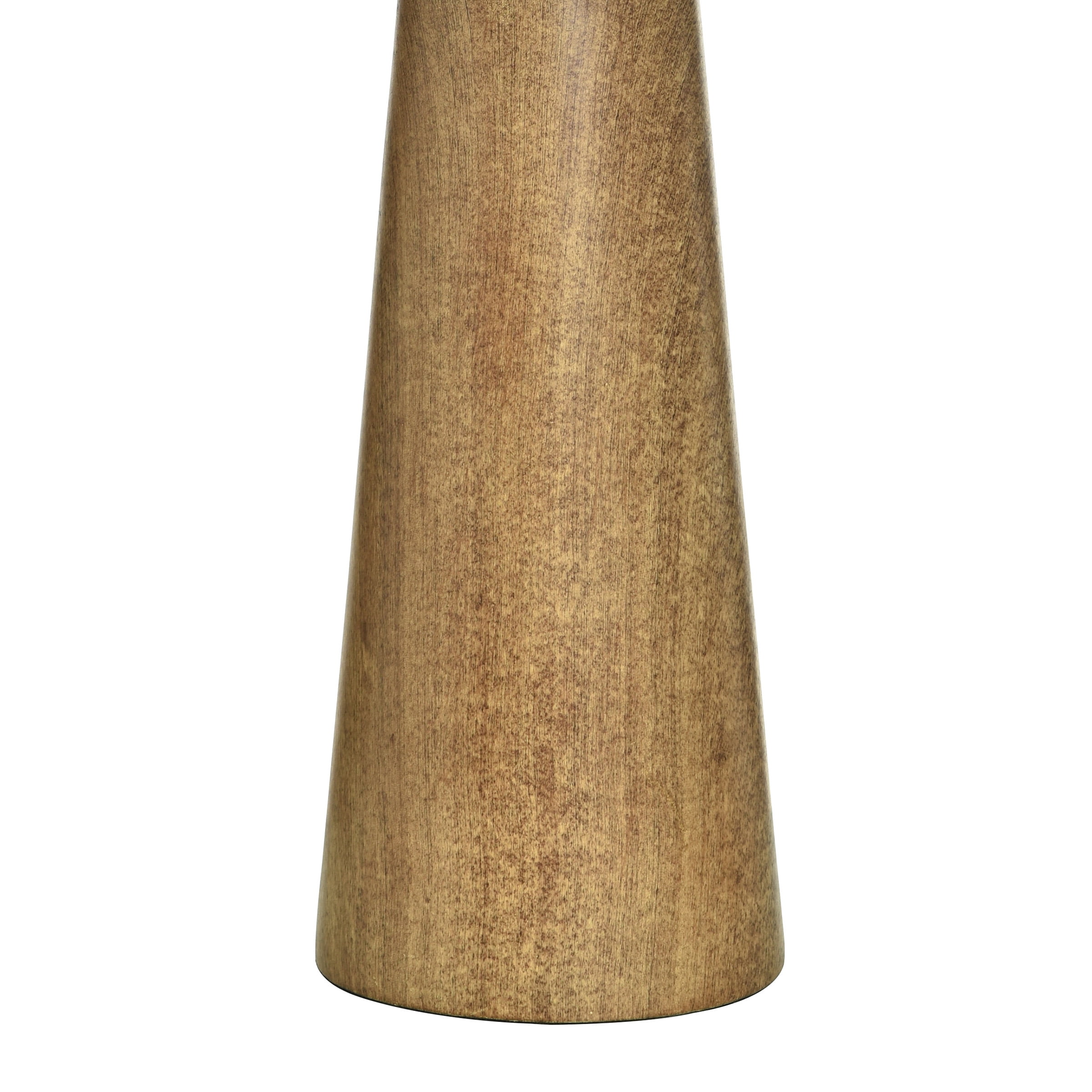 Better Homes & Gardens 23" Wood Grain Finish Table Lamp with Pleated Shade