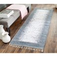 thumbnail image 4 of Safavieh Montauk 4' Round Hand Woven Cotton Rug in Ivory and Gray, 4 of 9