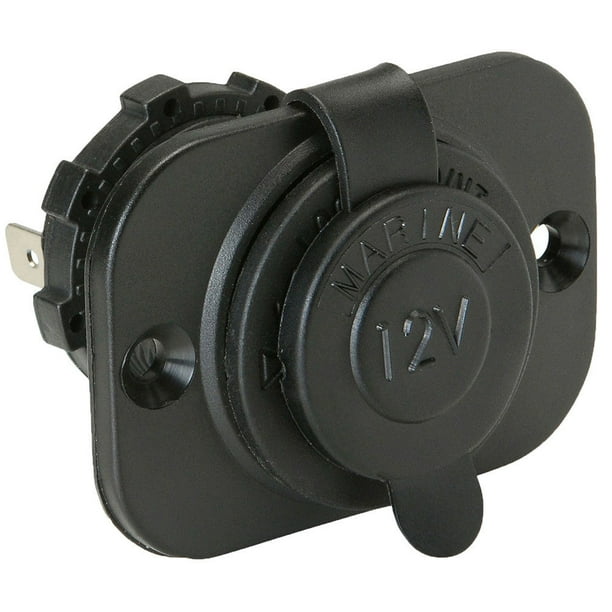 12V Marine Motorcycle Car Cigarette Lighter Power Plug Outlet Socket Waterproof
