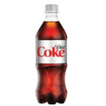 thumbnail image 3 of Diet Coke Soda Bottles, Zero Sugar Cola Soft Drink, 20 fl oz Plastic Bottles, 24 Pack, 3 of 7