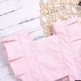 thumbnail image 6 of Baby Girl Ruffled Backless Romper, 6 of 8