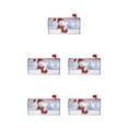 thumbnail image 1 of Maytalsory 2118in Size Durable Oxford Mailbox Cover For Home Garden Decor EASY TO ASSEMBLE Letter Box Cover YTYH2309077 5Set, 1 of 6