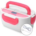thumbnail image 1 of Electric Box Food Warmer Portable Heater 110V with Removable Container and Spoon Food Grade Material (Orange), 1 of 8