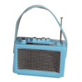 thumbnail image 4 of TISHITA 1:12 Scale Mini Radio Model Mini Record Player for Study Living Room Bedroom blue, 4 of 8