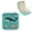 Green, variant on Blue Whale Sea Animals Stars Travel Jewelry Case Organizer Necklace Ring Earring Jewelry Box White