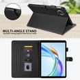 thumbnail image 4 of for Honor Pad X7 2025/Honor Tablet X7 2025 8.7 inch Case, Rhombus Pattern Multiple Viewing Angles Stand Slim Folio Cover (Black), 4 of 6