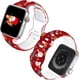 thumbnail image 1 of Correa de reloj navideña de Halloween compatible con Apple Watch de 38 mm, 40 mm, 41 mm, 42 mm, 44 mm, 45 mm y 49 mm para mujer, correa de reloj de otoño, correa de repuesto navideña para iWatch Serie, 1 of 4