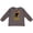 Charcoal, variant on Inktastic Ninja in Training Boys or Girls Long Sleeve Toddler T-Shirt