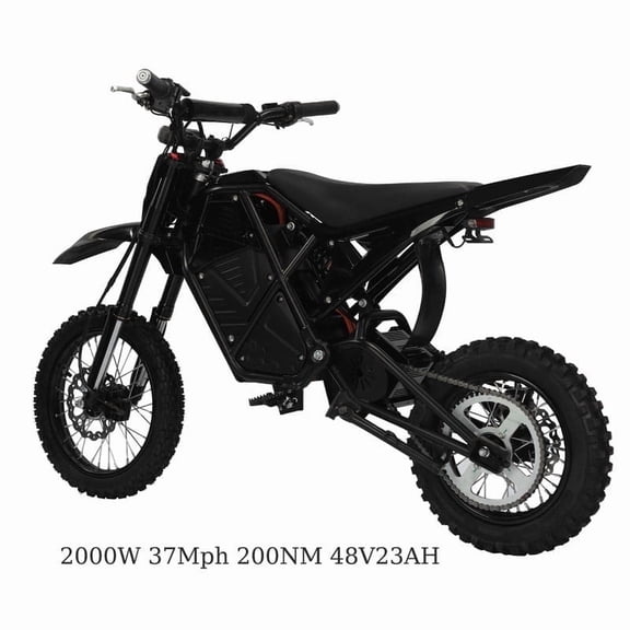 37MPH 3000W(Peak)E-TrailX Electric Dirt Bike for Teens&Adults,200NM Off-Road electric dirt bicycles,48V23AH Removable Battery,14"/12"Fat Tires,Hydraulic Brakes Mountain Trail Motorcycle for Ages 13 