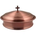 thumbnail image 1 of Mayur Export Plateau de Service en Acier Inoxydable pour Communion avec Couvercle - (Cuivre), 1 of 3
