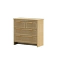 thumbnail image 5 of Gzxs Natural Wood Chest of Drawers, Farmhouse Style Storage Dresser with 4 Rattan Drawers, 31.5"L x 15.75"W x 31.5"H, 5 of 8