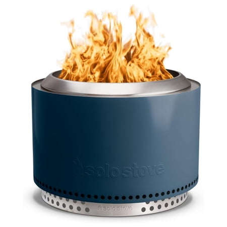 Solo Stove Yukon 2.0, 27" Smokeless Fire Pit with Stand, Wood Burning Fireplace, Water