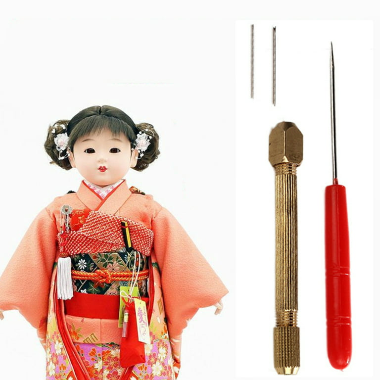 Jual 2x Doll Hair Rerooting Tool for Doll Hair DIY Supplies for Beginners  di Seller Homyl - Shenzhen, Indonesia