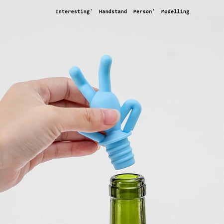 

Wine Bottle Stopper Gourd shape creative silicone sealing fresh-keeping c