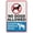 Warning Sign 3, variant on No Diving Sign 12\u201dX8\u201d Metal Signs Aluminum Sign Pre-Drilled Holes For Easy Mounting Indoor Or Outdoor Use For Fence Door Or Gate