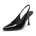 thumbnail image 1 of Tacones de Gatito con Tira Trasera para Mujer DREAM PAIRS, Estileto 8.5 US, 1 of 7