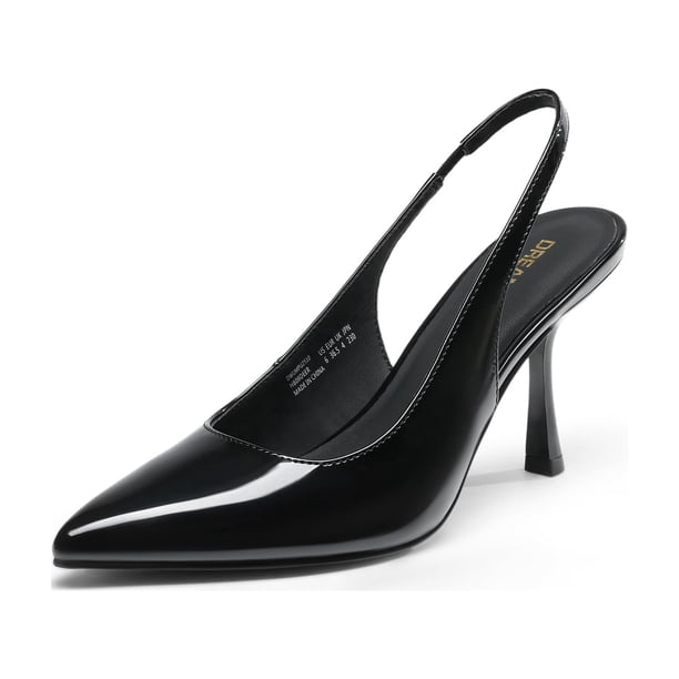 Tacones de Gatito con Tira Trasera para Mujer DREAM PAIRS, Estileto 8.5 US