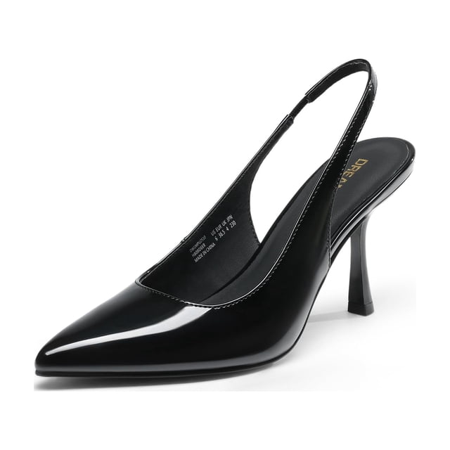 Tacones de Gatito con Tira Trasera para Mujer DREAM PAIRS, Estileto 8.5 US