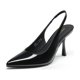 thumbnail image 1 of Tacones de Gatito con Tira Trasera para Mujer DREAM PAIRS, Estileto 8.5 US, 1 of 7
