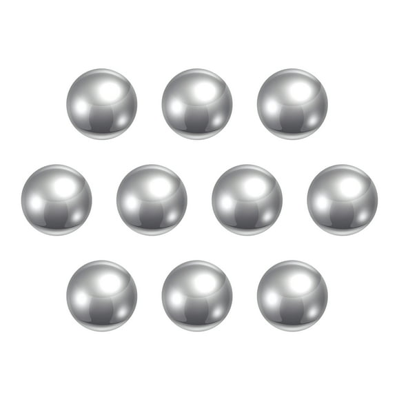 Uxcell 10mm 440C Stainless Steel Bearing Balls G25 Precision 10 Pack
