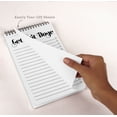 thumbnail image 5 of Inkdotpot To Do List Notepad 6 X 9 Paper Stationery, White To Do Checklist Spiral Notepad Daily Checklist- Motivational Organizer Planner List Pad- Notepad Tear Off (50 Sheets), 5 of 5