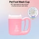 thumbnail image 5 of Taza limpiadora de patas de perro toalla suave para mascotas lavadora de pies regalos portátiles para mascotas para dueños de perros Hugtrwg Para estrenar, 5 of 8