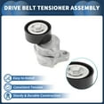 thumbnail image 4 of Unique Bargains Belt Tensioner Drive Belt Tensioner Pulley Assembly for Chrysler 200 2015-2017 2.4L L4 No.04627742AA Metal 1 Pc, 4 of 7