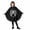 A107 Black, variant on Yuncity Kids Hooded Bat Cape Boys Girls Halloween Skeleton Print Sleeveless Stage Performances Party Fits Playful Home Tops Size 6-7 Years