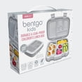 thumbnail image 4 of Bentgo Kids 5-Compartment Lunch Box - Glitter Design for School, Ideal for Ages 3-7, Leak-Proof, Drop-Proof, Dishwasher Safe, & Made with BPA-Free Materials (Glitter Edition - Silver), 4 of 8