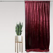 Your Chair Covers - Velvet 8 ft x 60 Inch Drape with 4 Inch Pocket Burgundy